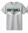 Toddler Taft Lady Hounds Softball Fan Shirt-NO NAME ON  BACK